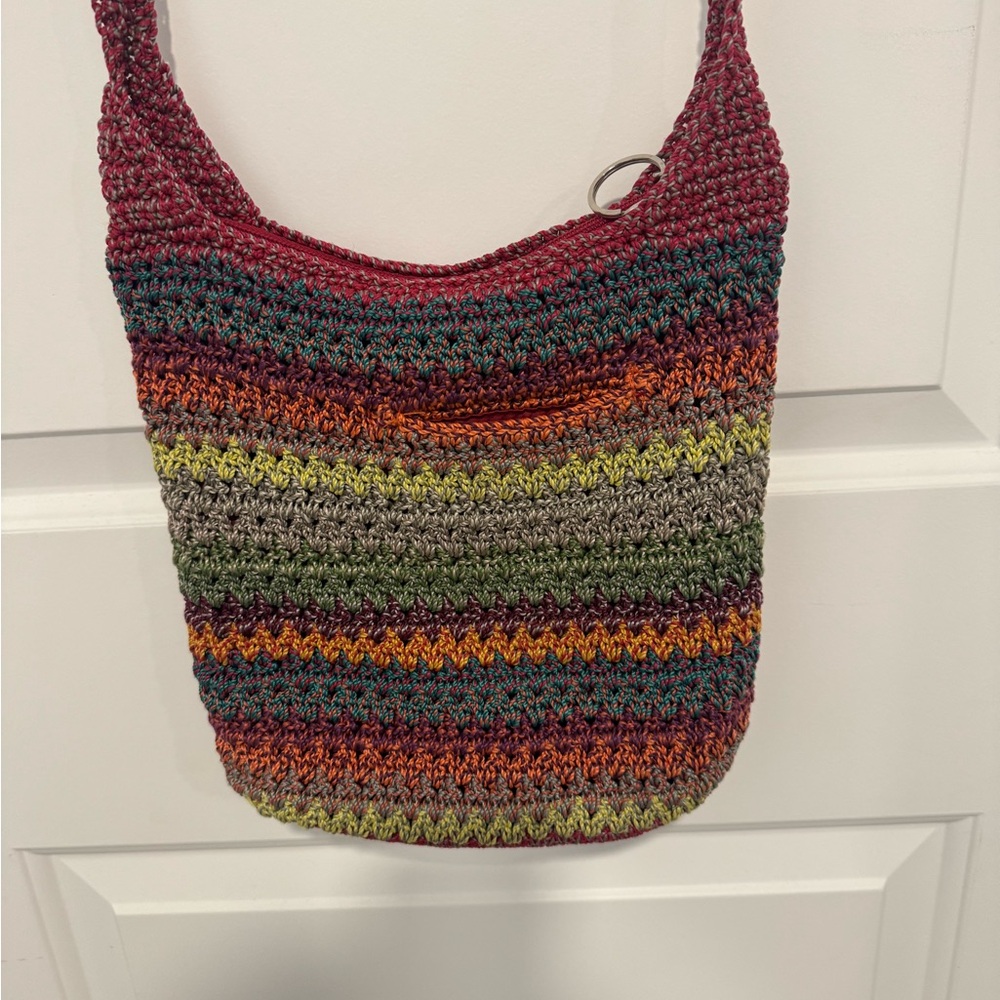 The Sak Cherry Red Woven Bag - Picture 4 of 5